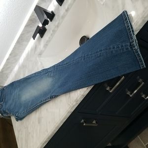 Girls True Religion blue Jean's, snap button closure. Size 14